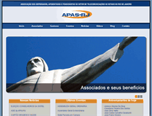 Tablet Screenshot of apasrj.com.br